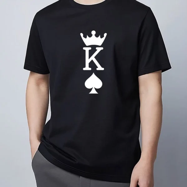 Vyriški marškinėliai „King" – nuotrauka 1