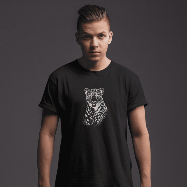 Vyriški marškinėliai „Leopardas" – nuotrauka 1