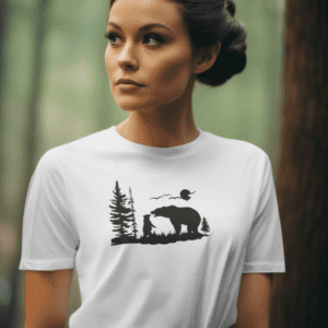 Meška su mažyliais